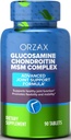 ORZAX All-in-one Joint Support Supplement met Glucosamine Chondroitin MSM - Kurkuma, Collageen, Bromelain & Boswellia Extract Capsules, Functie & Comfort - 90 tabletten