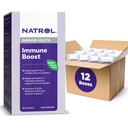 Natrol Beauty Biotin 10000mcg, Supplément diététique pour les cheveux, la peau, les ongles et le métabolisme de l'énergie, 60 comprimés aromatisés à la fraise, 60 jours d'approvisionnement (paquet de 12)