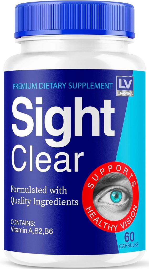 LIVORKA Gezicht Heldere pillen, Gezicht Heldere Ondersteuning Oogsupplement, Gezichthelder 20/20 Vision Vitaminen Beoordelingen Geavanceerde Formule, 60 Capsules voor 1 maand
