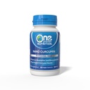 One Planet Nutrition Nano Curcumin 500 mg Capsules de légumes (60 portions), Nano pour une absorption élevée, soutient le bien-être général, non-OGM, végétalien, sans gluten