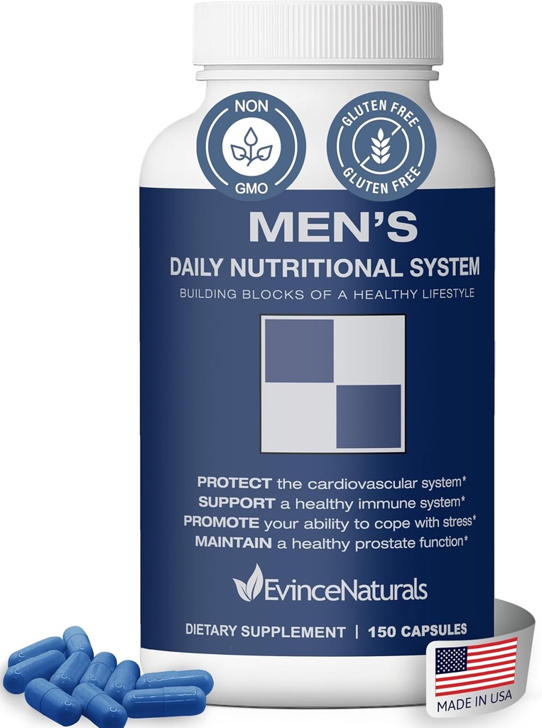Evince Naturals Mannen Dagelijks Voedingssysteem, Multivitamine