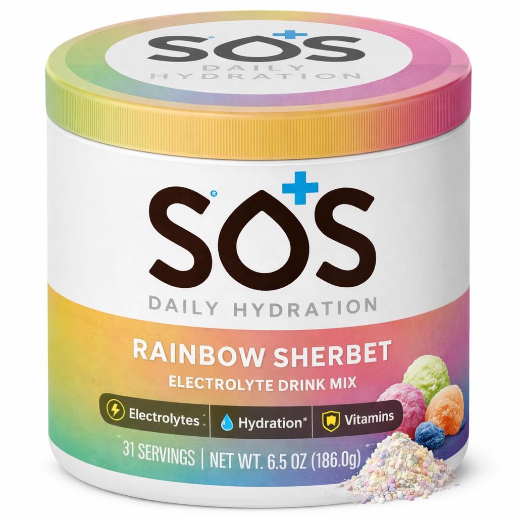 SOS Hydration Electrolyte Powder Drink Mix 