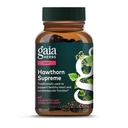 Gaia Herbes Hawthorn Supreme - Hawthorn Berry Supplement - avec des herbes traditionnellement utilisées pour soutenir la santé cardiaque* - 60 phytocapsules liquides végétaliens (30 jours d'approvisionnement)