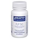 Encapsulations pures P5P 50 - Vitamine active B6 - Soutient le métabolisme énergétique et la santé du cerveau* - Sans gluten et sans OGM - 60 capsules