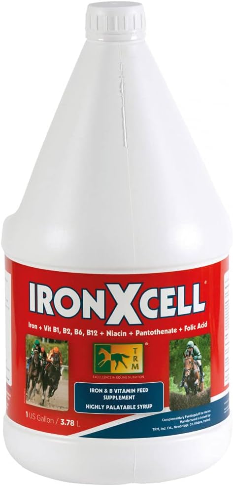 TRM IronXcell Liquid Horse Feed Supplement for Healthy Metabolisme and Hindgut 