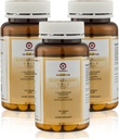 Gemaakt in Japan Advanced Gold Glutathion Capsules met Collageen, Vitamine C, en Antioxidanten Supplement voor Radiante, Youthful-Looking Skin, Collageen Production & Even Skin Tone 3 Flessen