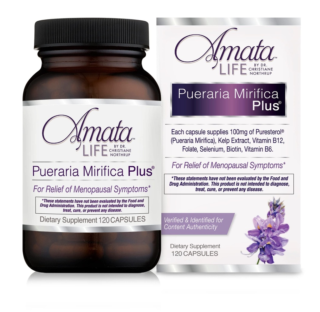 Amata Life de Christiane Northrup Pueraria Mirifica Plus Capsules 60 Jours
