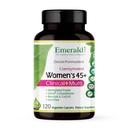 Emerald Labs Women's 45+ Clinical Multi - Multivitamin for Comprehensive Support, Bone & Heart Health* - Designed for Women 45+ - Gluten-Free & Vegetarian - 120 Vegetable Capsules (30-Day Supply)