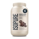 Isopure Low Carb 100% Pure Whey Isolate Protein Powder, Lactose Free, Gluten Free, with Vitamins, Chocolate, 25g Protein Per Serving, 3 Lbs, 42 Servings (Packaging May Vary)