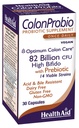 HealthAid ColonProbio 82 Miljard met Prebiotic, 14 Strains, Once Daily, 30ct, Optimum Colon Care, Acid & Bile Resistant, Dairy Free, Gluten Free, Non-GMO