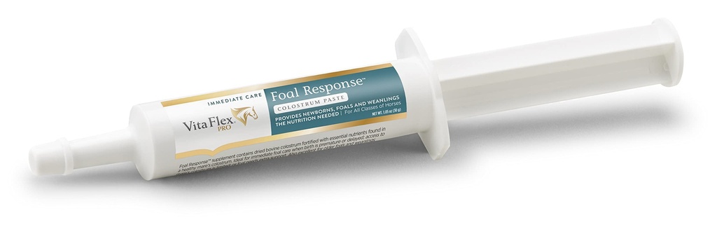 Farnam Vita Flex Pro veulensupplement en reactie, onmiddellijke zorg Colostrum Plakken 1.05 Ounces