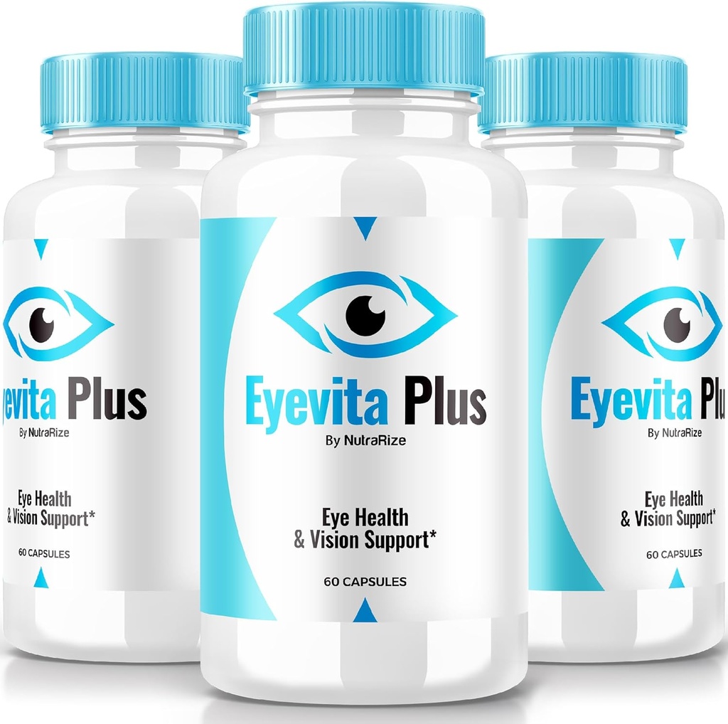 (3 Pack) Eyevita Plus - Un soutien complet pour votre vue, Eyevita Plus Une nutrition des yeux avancée, Vitamines oculaires, toute la formule de santé des yeux naturels, Eye Vita Plus Multivitamine Avis (180 Capsules)