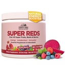 CARACTÉRISTIQUES DE PAYS Super Rouges, Energisant Polyphénol Superfood, 48 Super Fruits et baies, puissants antioxydants et polyphénols, soutient l'énergie, 20 portions, mélange d'arôme de baies