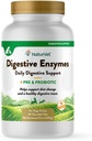 NaturVet Digestive Enzymes Plus Probiotica Supplement voor honden, Zachte Kauwen, Made in The USA met Globally Source Ingrediënten 90 Tellen