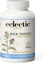 Eclectic Institute Raw Freeze-Dried Non-GMO Milk Thistle met Silymarin voor leverondersteuning - Detox, Cleanse & Maintain 240 CT