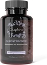 Saphira Blond brillant supplément de cheveux et vitamines pour Blonde, Blanchiment et En évidence cheveux avec Magnésium et Fer, 60 Capsules, 1 mois d'approvisionnement