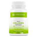 Multicollagen Peptides Capsules -Non-GMO&Gluten Free Type I, II, III, V, X Gehydrolyseerde collagen Supplementen met vitamine C - Ondersteunt gezond haar, huid, nagels, & gewrichten - 120 CPS