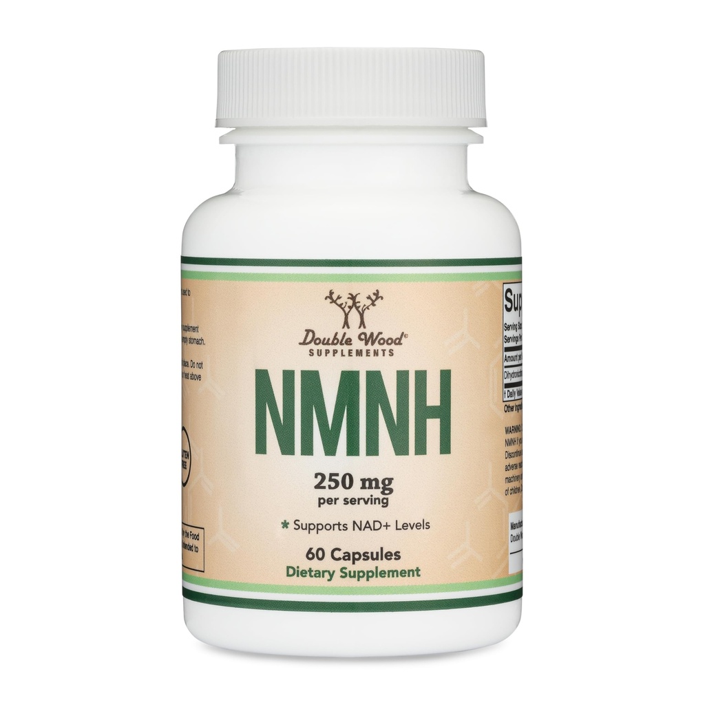 NMNH (NMN Supplement Alternatief) Alleen klinisch bestudeerd Ingrediënt - Boosts NAD+ Niveaus voor antiveroudering en celregeneratie door dubbel hout