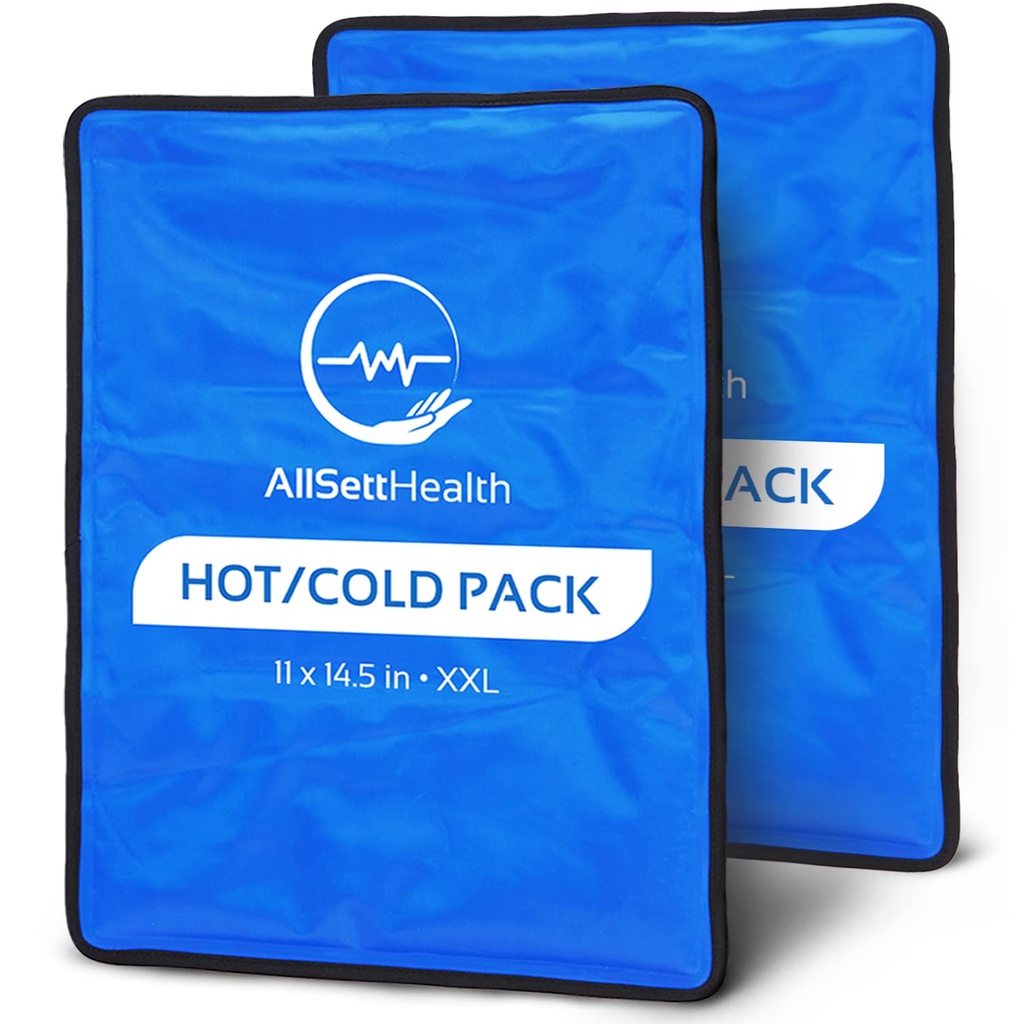 Herbruikbare Ice Packs voor Verwondingen Herbruikbaar 11" x 14.5" - 2 Pack XL 