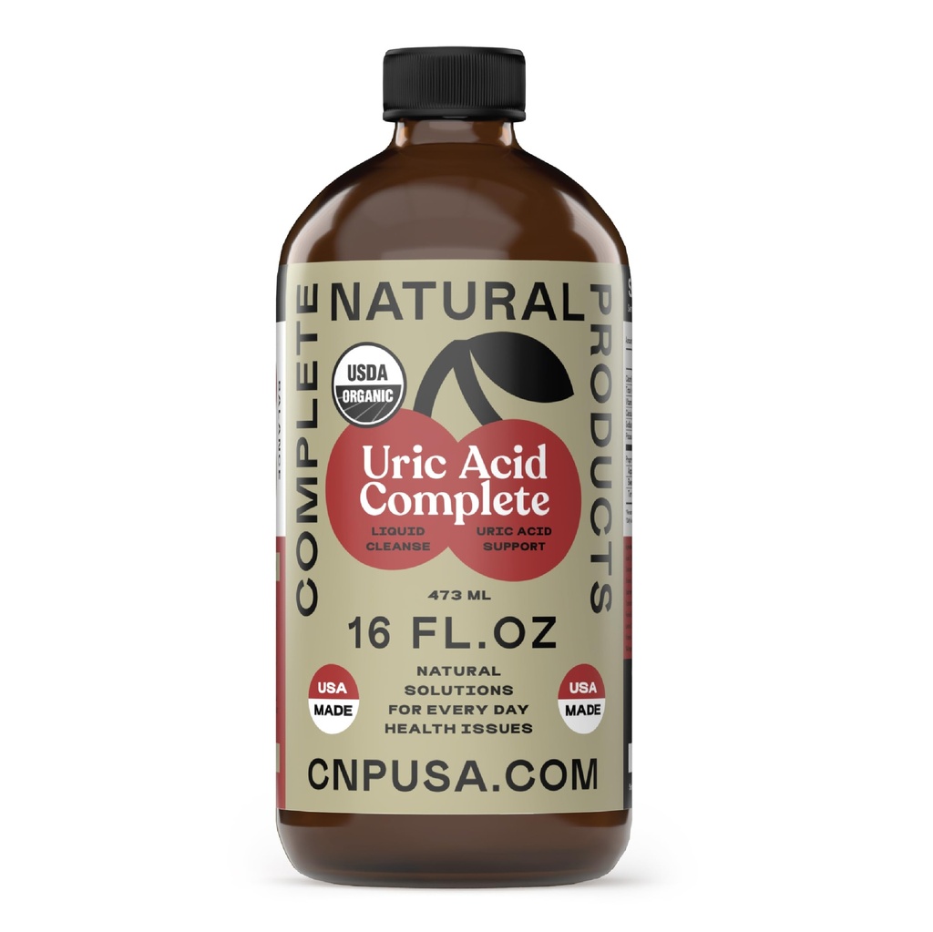 Complete Natural Products Uric Acid Complete - 16oz glazen fles