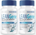 rize labs Lean Gene Supplement, Metabole ondersteuningsformule, Lean Gene for Advanced Weight Loss, Lean Gene Maximum Strength Capsules, LeanGenex All-Natural Pillen (120 capsules) (pack of 2)