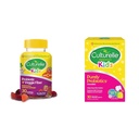 Culturelle Daily Probiotic for Kids + Veggie Fiber Gummies (Ages 3+) - 30 Count & Kids Chewable Daily Probiotic for Kids, Ages 3+, 30 Count, #1 Pediatrie-Recomming