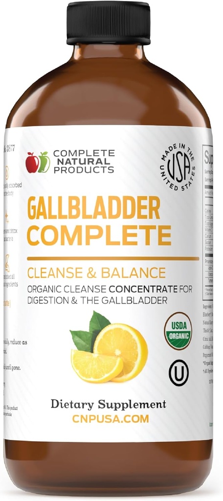 Gallblaas Complete 8oz, Lever Complete 8oz, Biologische Chanca Piedra Concentrate 8oz, Biologische Chanca Piedra Capsules 8oz & Gallblad Complete Bundle