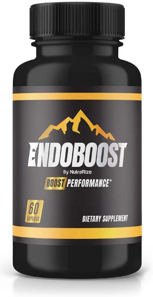 NutraRize Endoboost voor mannen - (Officiële) Prestaties, Supplementen, Capsules, Reviews voor Heren Gezondheid Pillen Pro Geavanceerde Formule (60 Capsules)