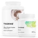 THORNE - Performance Whey Protein Isolate & Creatine Combo - Boost Muscle Support and Energy - NSF Certified for Sport - 30 à 90 portions