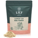Lys of the Valley Slippery Elm Bark Powder - Ulmus Rubra Powder - Non irradié Non Contaminé - Animaux de compagnie - Vegan & sans gluten - emballé dans une poche refermable (16oz, 453g)
