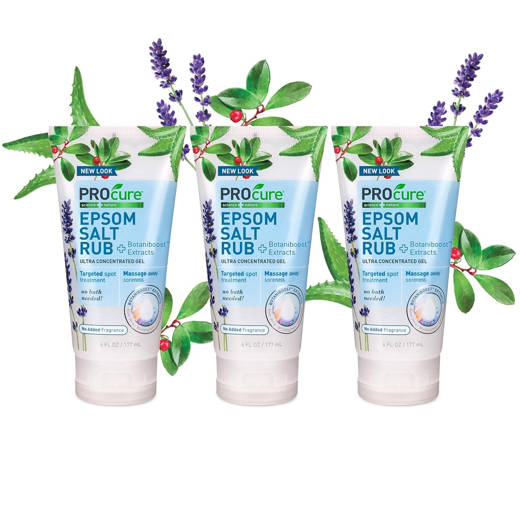Procure Epsom Zout Rub Gel - 3 Pack