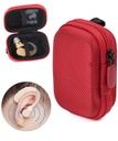 Designed Protective Case for Hearing Aid, Hearing Amplifier, Personal Sound Amplifier, Hoorapparaat, Listening Device, Strong Mini Case met Mesh zak, Universeel ontwerp