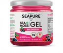 Wildcrafted Irish Natural Superfood Sea Moss Gel, 100% biologique, sans gluten, riche en minéraux -Wildberry, 16 oz, Fabriqué aux États-Unis