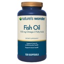 Nature's Wonder Fish Oil 1100mg Omega-3 Visoliesupplementen voor vrouwen en mannen, EPA & DHA voor gezonde gewrichten, hart, immuunsysteem, 120 dagen levering van Softgels