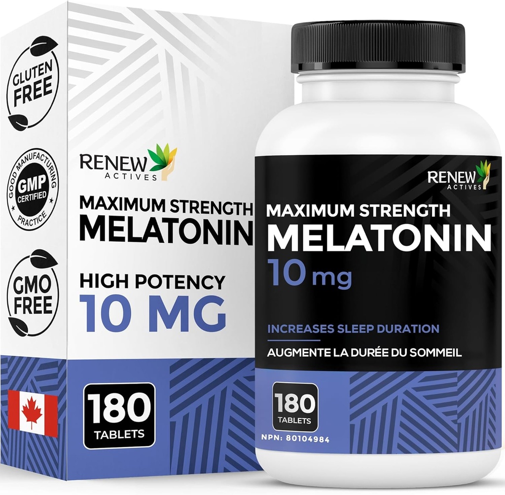 Renew Actives Melatonine 10mg per Serving 