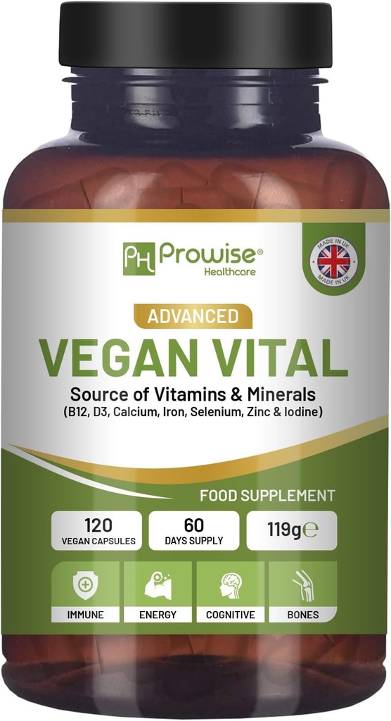 Vegan Vital Multivitaminen en Mineralen 