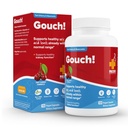 Redd Remèdes, Gouch!, Support supplémentaire pour les articulations et les niveaux d'acide urique, encourage une réponse inflammatoire saine, Tart Cherry & Quercetin, 120 Capsules Vegan
