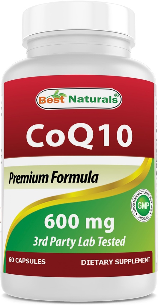 Meilleurs Naturals CoQ10 600 mg 60 Capsules (817716013725)