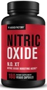 Jacked Factory N.O. XT Suppléments à l'oxyde nitrique pour les hommes avec/Nitrosigine L Arginine L Supplément Citrulline pour pompes musculaires et vasculaires - Préentraînement Booster à l'oxyde nitrique et constructeur de muscles - 180 capsules