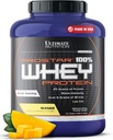 Ultimate Nutrition Prostar Whey Protein Powder Isolate, Mango - Low Carb, High Protein Powder Shake for Muscle Gain & Recovery - Low Sodium, Low-Fat & Keto Friendly - 5,28 lbs Tub