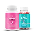 BeLive Womens favoriete Inositol+Biotine voor gezondere haarhuid en nagels en Hormonale gezondheid