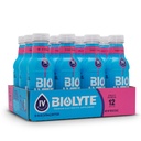 BIOLYTE Electrolyte Drink - Doctor-Formulated Hydration Drink, Electrolytes Water, Chemotherapie Must Haves for Women & Men, Rehydration IV Liquid in a Bottle - Fruit Punch, 16 Fl Oz (12 Pack)