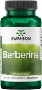 Swanson Berberine HCl Cardiovascular and Metabolic Health Supplement for Health-Conscious Adults - Non-GMO, Vegan, Gluten-Free (60 Vegan Capsules, 400 mg Each)