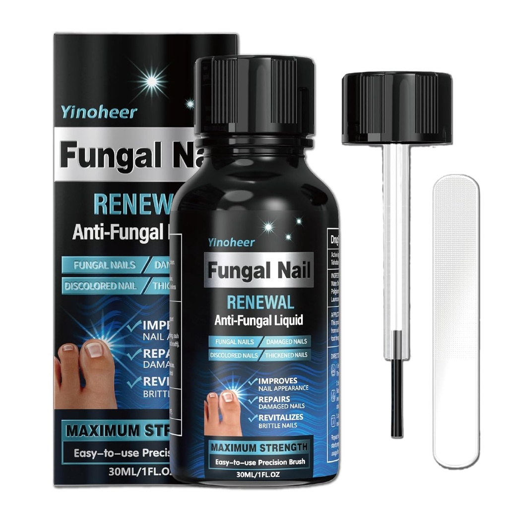 Teennagelschimmel behandeling, Nagelschimmel behandeling voor teennagel, nagel reparatie oplossing, vingernagels vernieuwing vloeistof voor beschadigde & verkleuring Nagel, nagelschimmel behandeling, veilig en voorzichtig - 30ML (1 FLOZ)