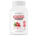 Supplément berbère - 1200mg Max Strength Berberine HCl par portion - Berbère pure - 60 capsules, 600mg chaque - 1 mois d'approvisionnement - TerraForm Nutrition