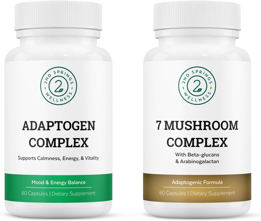 Fusion de champignons et adaptogènes - Ensemble de bien-être complet