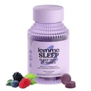 Lemme Sleep Gummies avec 5mg Melatonine, Elderberry, Magnésium, L-Theanine, Camomille et Lavande, aide au sommeil de nuit sans drogue, sans gluten, sans gélatine, sans OGM, aromatisé aux baies (60 comte)
