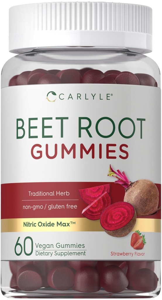 Carlyle Beetwortel Gummy's 60 Graaf 