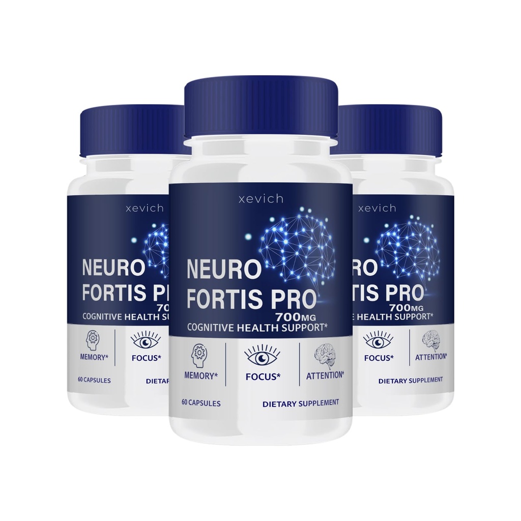 NeuroFortis Pro - Neuro Fortis Pro Pill Formula (3 Pack, 180 Capsules)