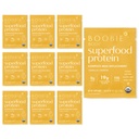 Boobie Body Superfood Proteïne Shake voor moeders, Zwangerschap en borstvoeding Ondersteuning Proteïne Poeder om de melkvoorziening te verhogen, Probiotica, Biologische, Dairy-Free, Glutenvrije Vegan Vanilla Cookie Single Srv 10pk